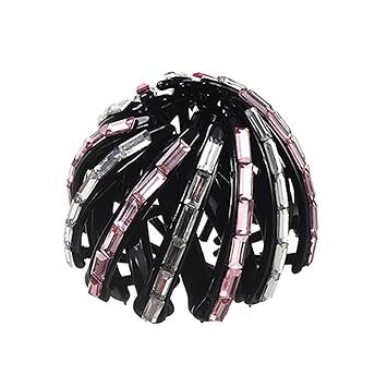 Amazon Com Girls Nest Bun Maker Hair Clips Bud Bezel Plate Pearl
