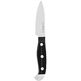 HENCKELS Statement Razor-Sharp 3-inch Compact Chef Knife, German Engineered Informed by 100+ Years of Mastery, Black/Stainless Steel