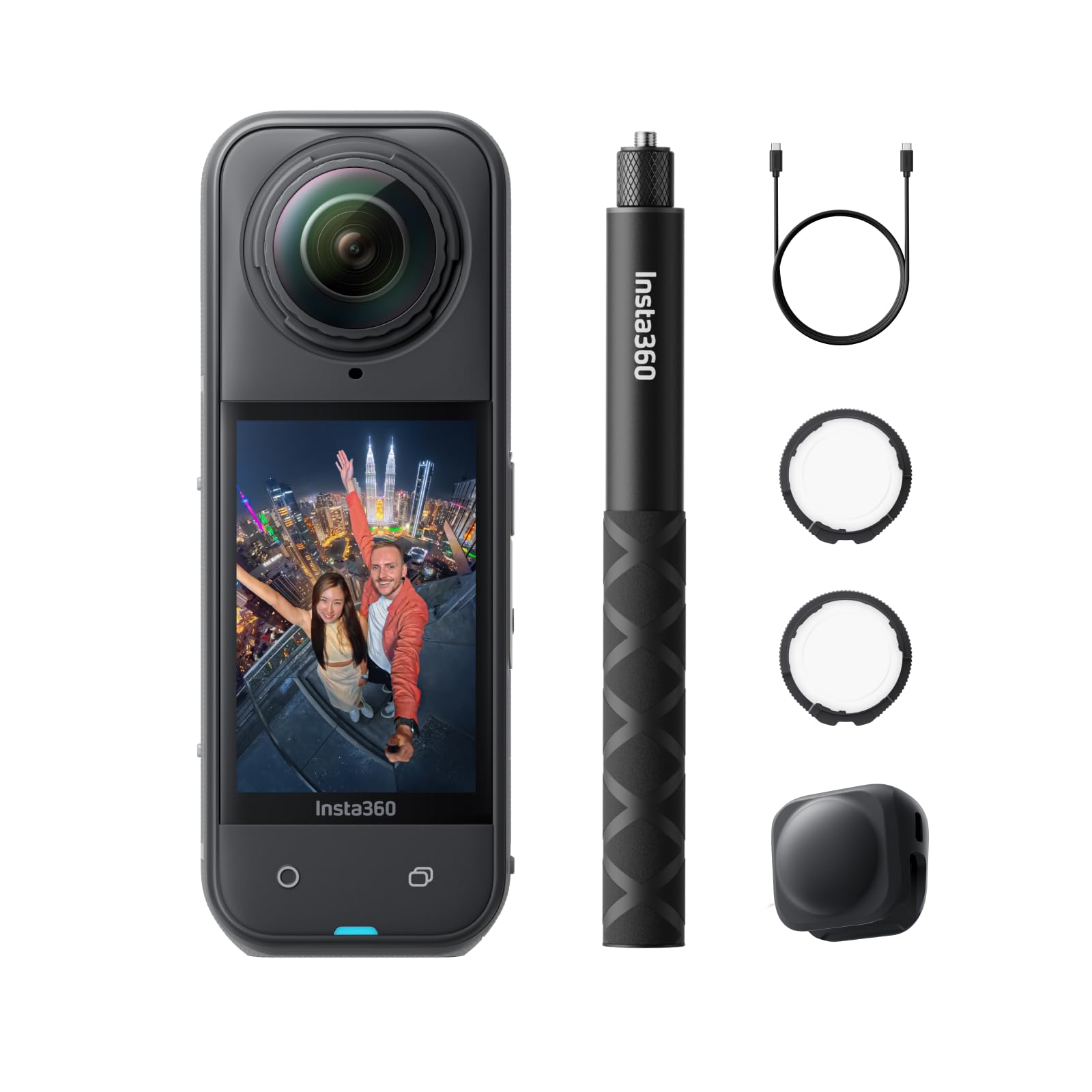 Insta360 X5 Lens Guards Bundle - Waterproof 8K