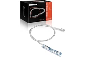 A-Premium Intermediate Side Parking Brake Cable Assembly Compatible with Dodge Models: Ram 1500 2001-2008, Ram 2500 2001-2009