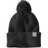 Carhartt Women's Knit Pom-Pom Cuffed Beanie