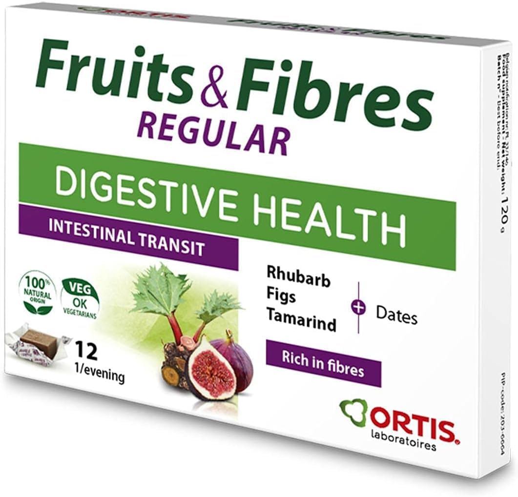 (3 PACK) - Ortis - Ortis Fruits And Fibre Cubes | 12 Cubes box | 3 PACK BUNDLE