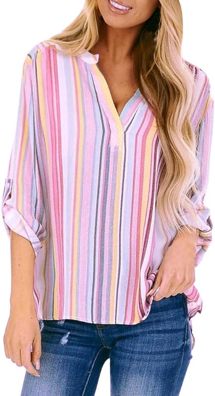 camisas a rayas mujer 2019