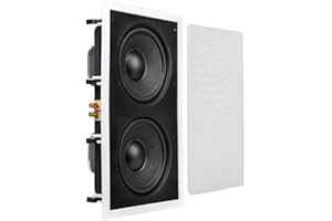 OSD Audio IWS-88 Dual 8-Inch Polypropylene 240-Watt Passive Home Theater in-Wall Subwoofer