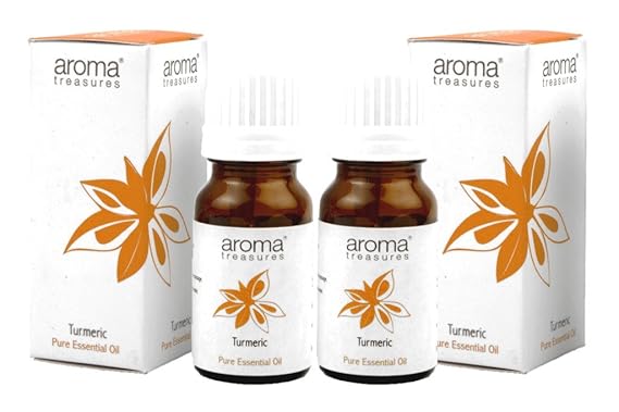 Aroma Treasures Turmeric Essential Oil Pack Of 2-10ml each