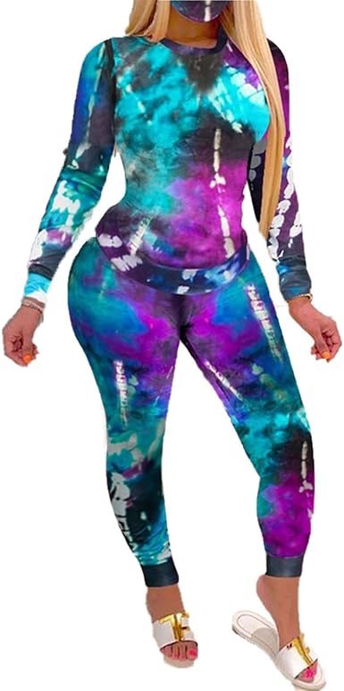 tie dye workout outfit