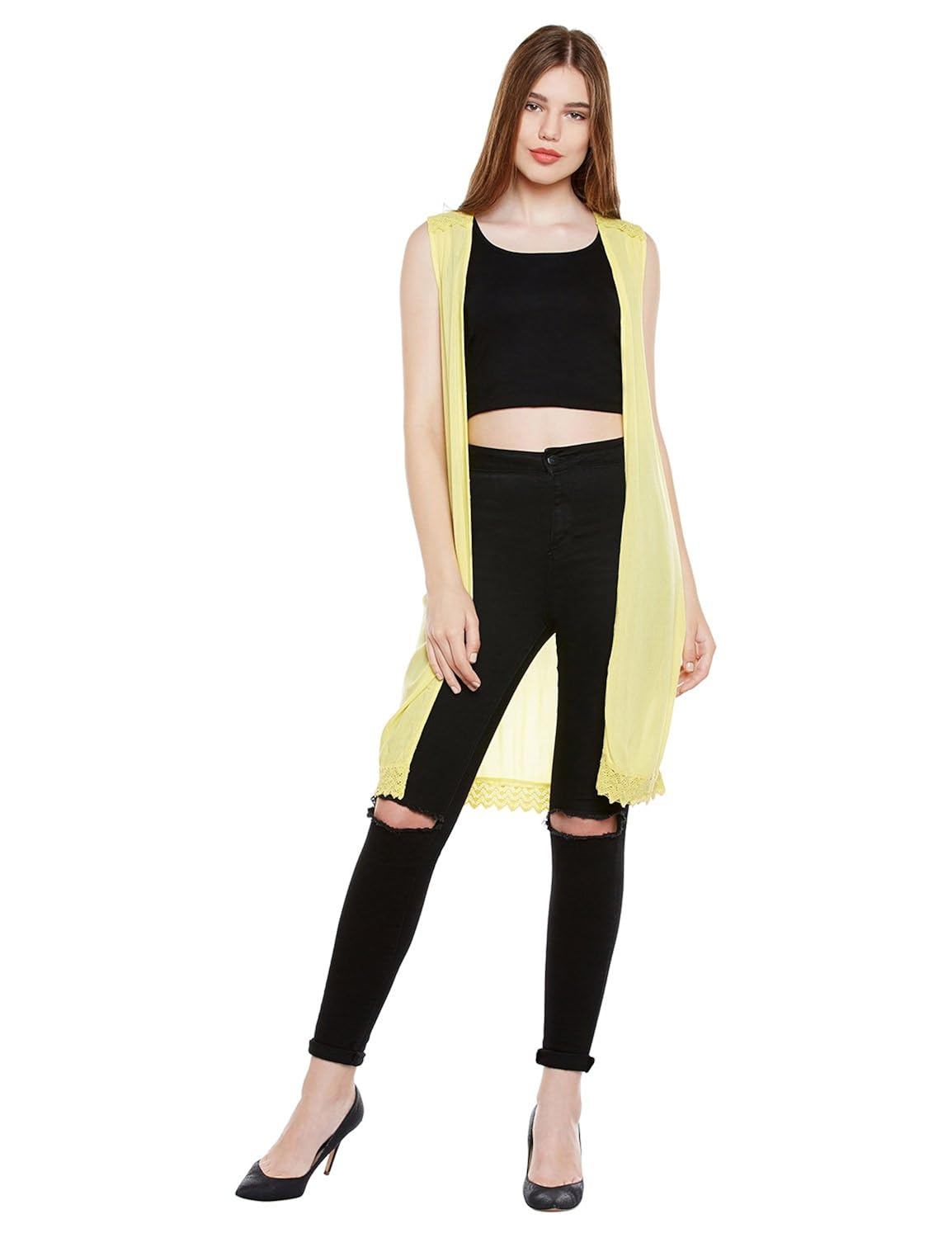 oxolloxo yellow solid long shrug