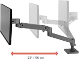 Ergotron LX Pro Premium Monitor Arm Single Monitor Desk Mount 34 in 4 22 lb view 4