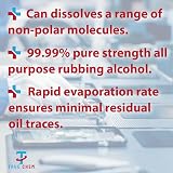 True Chem Isopropanol Rubbing Alcohol 99.99% 1L All Purpose IPA view 3