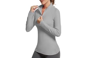 GGOV Golf Shirts for Woman UPF 50+ Sun Protection Quick Dry Lightweight Long Sleeve Polo Shirts for Woman Rash Guard