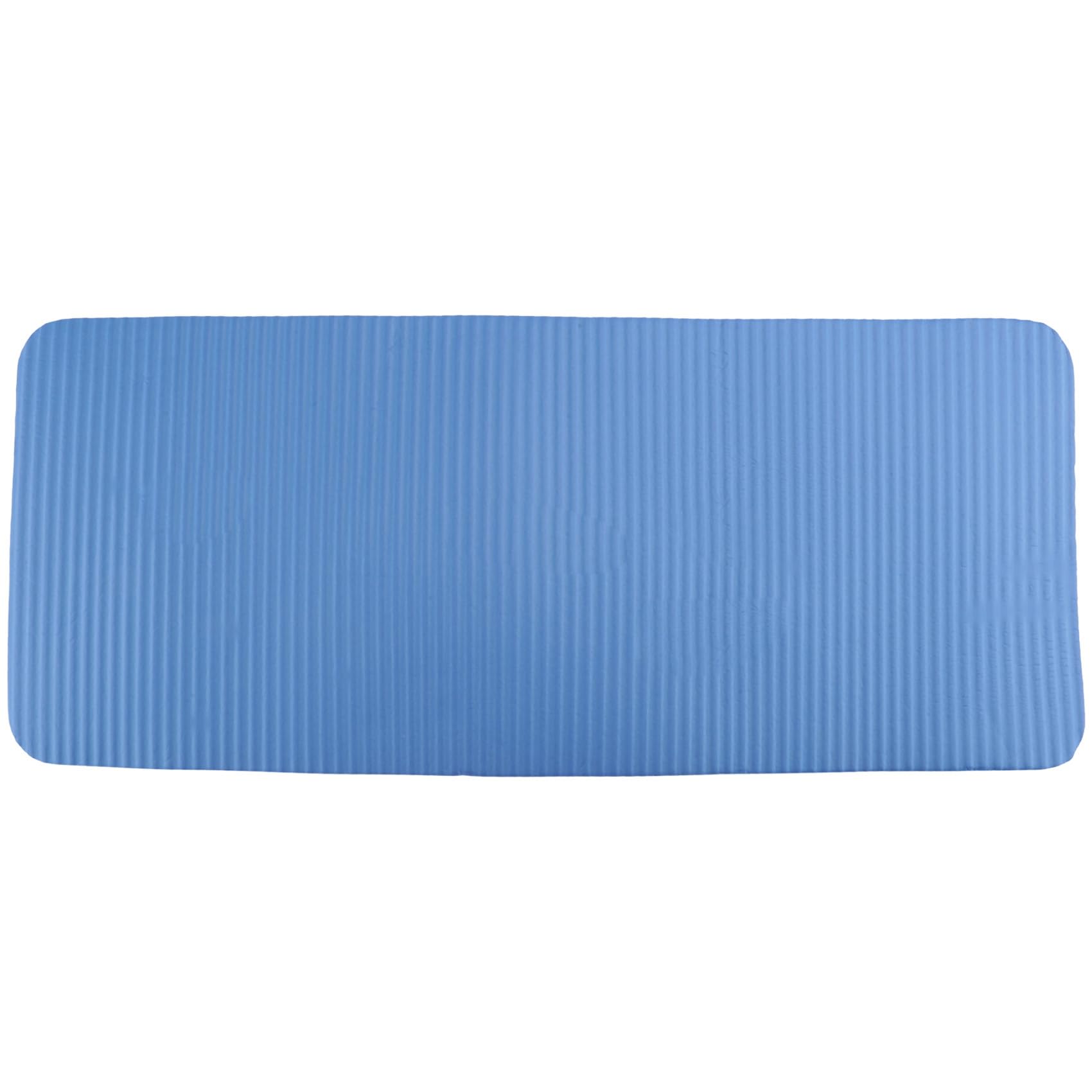 Lrtzizy 15MM Thick Yoga Mat Comfort Foam Knee Elbow Pad Mats for Exercise Yoga Indoor Pads Fitness Training,Blue