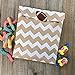 Outside the Box Papers Kraft Brown and White Chevron Treat Sacks 5.5 x 7.5 48 Pack Kraft Brown, White