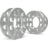 Wheel Accessories Parts 4 Pcs Die Cast Wheel Spacers 12mm 1/2" Thick Fits Bolt Patterns 5x4.25 5x110 5x112 5x4.5 5x115 5x120 5x4.75 5x5.0 5x135mm Fits 5 Lug Pass Cars Light Trucks