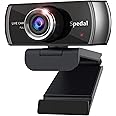 Spedal Webcam 1080P 30fps， HD Computer Webcam with Microphone for Desktop,100 Degrees Wide Angle Web Camera for Zoom Xbox You