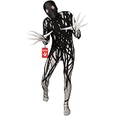 Morphsuits Zalgo Costume for Men, Halloween Costume for Adults | Full-Body Spandex Morphsuit Costume, Stretchy Comfortable Fit, Ideal for Parties &amp; Cosplay, Perfect for Halloween