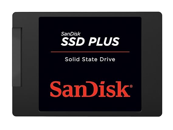 SanDisk SSD PLUS 120GB Sata III 2,5 Zoll Interne SSD, bis zu 530 MB/Sek