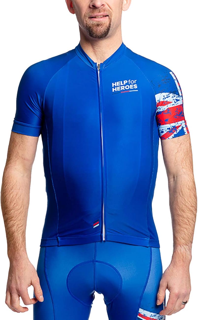 help for heroes cycling jersey