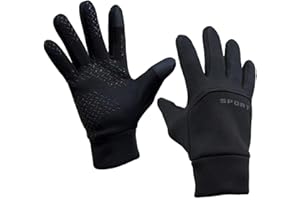 Touchscreen Winter Cycling Gloves for Men and Women - Thermal Insulated, Water-Resistant & Non-Slip Grip for Bike Riding, Dri