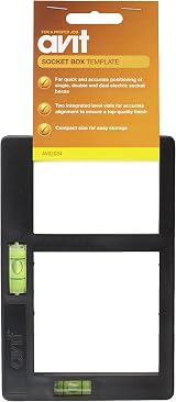 AVit Av02034 Socket Box Template Black 1 for Accurate Positioning view 4