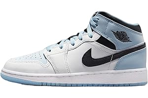 Nike Air Jordan 1 Mid GS 'Lucky Green Laser Orange' Sneakers BQ6931-101