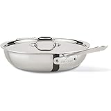 All-Clad 440465 D3 Stainless Steel All-in-One Pan Cookware, 4-Quart, Silver