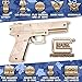 Rubber Band Gun - Toy Gun Glock by iSottcom - Boys Toys for Outdoor Indoor Game - Wooden Toy Guns - Best Gift for Men - Wooden Pistol for Shooting Game - Kids Toys for Pretend Play - Gag Gift