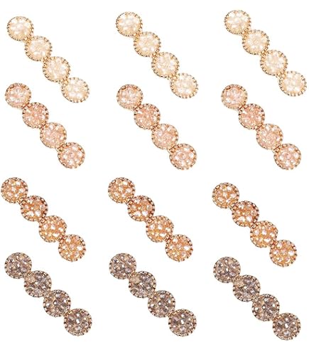 Amazon.com : 6PCS Colorful Vintage Flower Design Metal  display picture 1