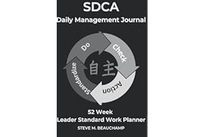 SDCA Daily Management Journal: 52 Week Leader Standard Work Planner