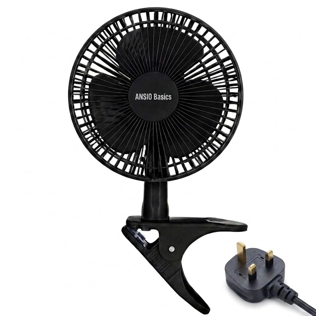 ANSIO 6 Inch Clip On Fan – Min...