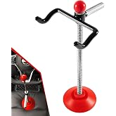 Steering Wheel Holder Stand Tool for Wheel Alignment, Adjustable Steering Wheel Alignment Lift Rack for Trucks, Buses, Vans, Essential Wheel Alignment Tool