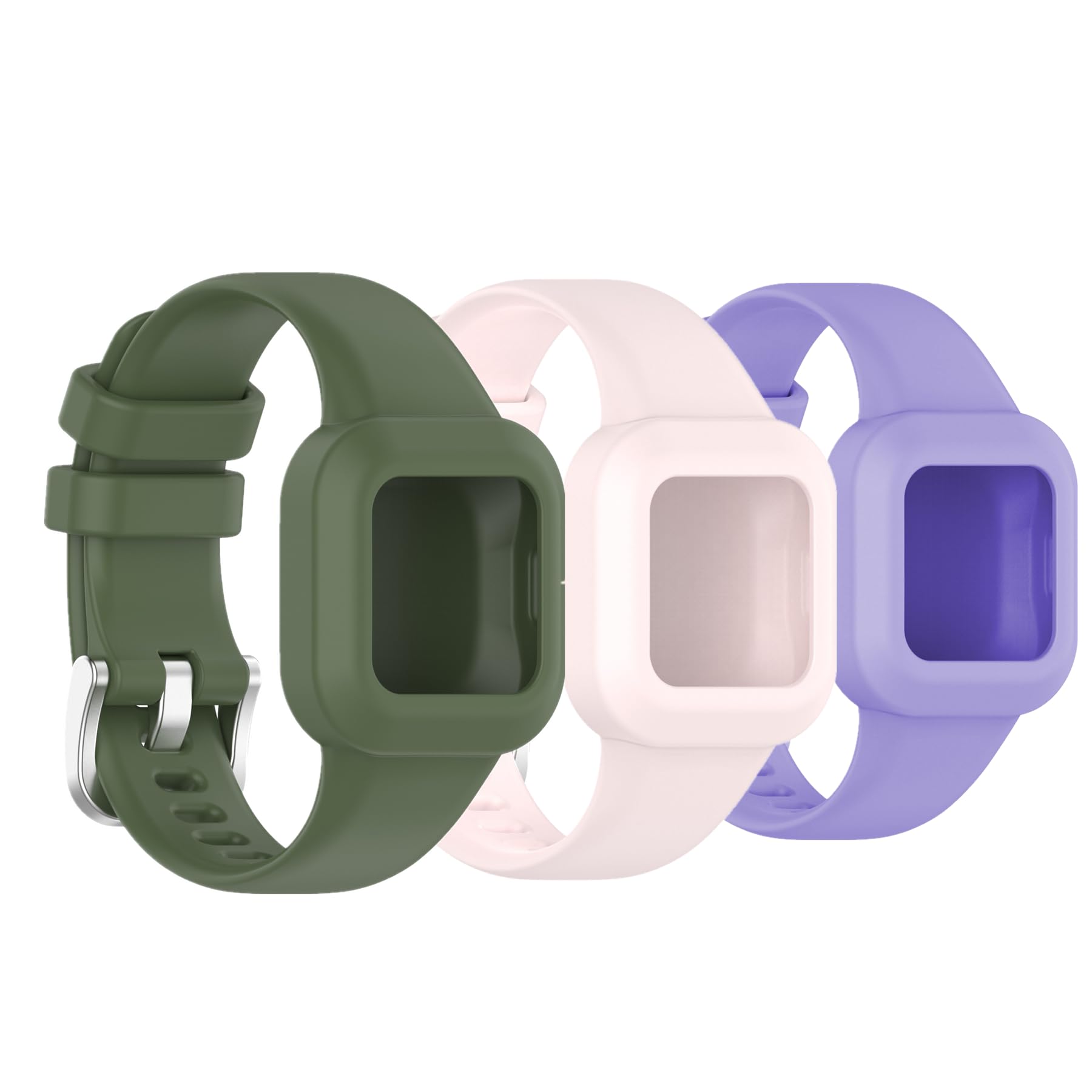Huwokxix Watch Strap Compatible with Garmin vivofit jr 3/Fit JR3,Adjustable Silicone Sports Strap Replacement Band