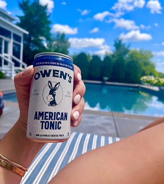 OWEN’S AMERICAN TONIC – 8.2OZ CANS (4 PACK)