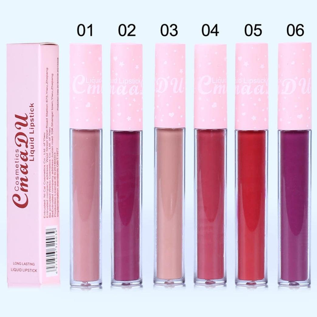 Ourhomer New Long Lasting Lipstick Waterproof Matte Liquid Lip Gloss Lip Liner Cosmetics #urban #decay #lip #liner #swatches Ourhomer New Long Lasting Lipstick Waterproof Matte Liquid Lip Gloss Lip Liner Cosmetics