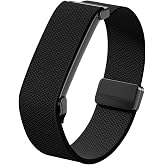 Braided Nylon Band for Google Fitbit Air, Stretchy Elastic Sport Strap with Magnetic Clasp, Wristband for Women and Men