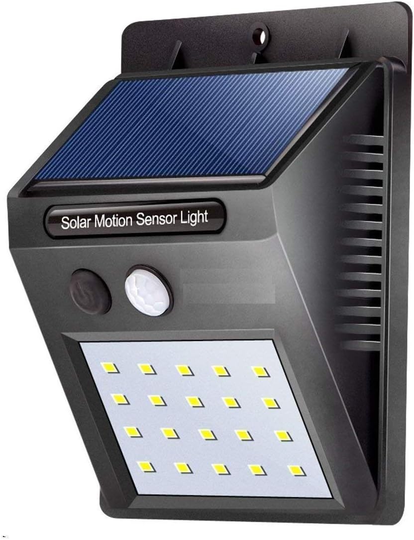 Forcado Ever Brite Solar Power LED Light Outdoor Motion Activated Sensor for Home Garden, Balcony, Main Door (20 LED)