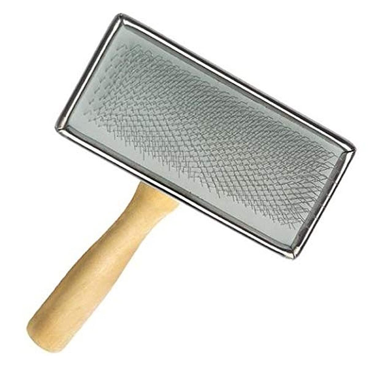 Petface Slicker Brush for Dogs/Cats, Medium,Brown