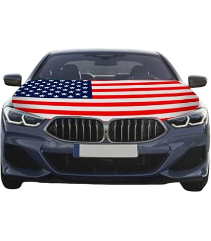 Amazon.com: Car Flag Hood Cover for American National Flag - 2026