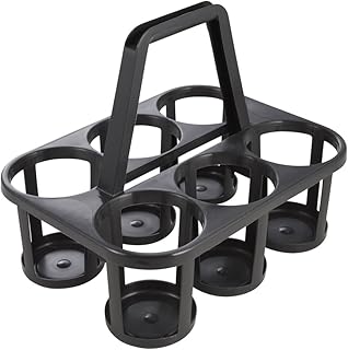 keeeper Flaschenträger 6-fach, Polypropylen, Grau/Graphit, 34 x 26 x 28 cm