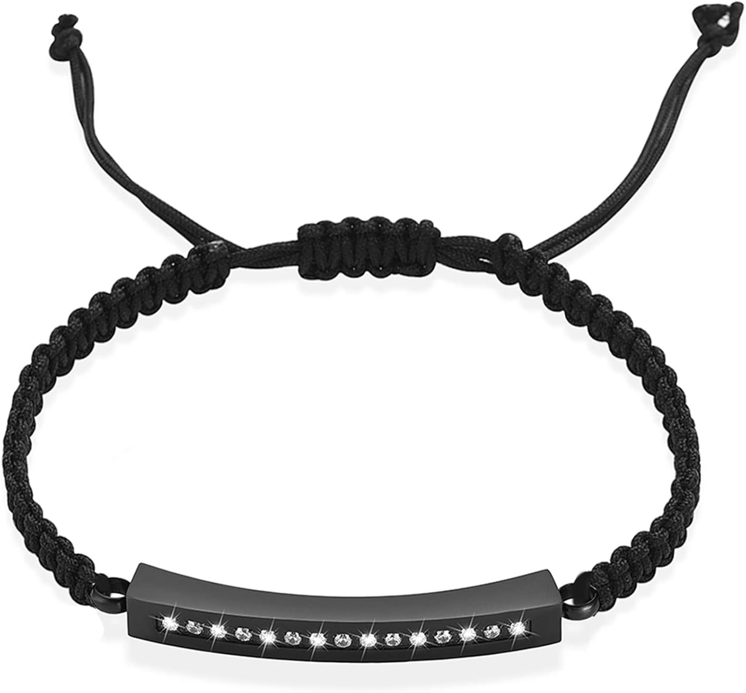 constantlife Cremation Urn Bracelet Jewelry for Ashes Adjustable Woven Cord