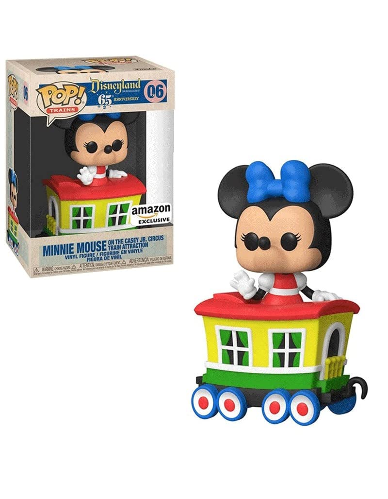 Funko POP! Train: Casey Jr - Minnie Mouse In Car 6 - Disneyland 1955 - Collectable Vinyl Figure - Gift Idea - Official Merchandise - Toys for Kids & Adults - Model Figure for Collectors and Display