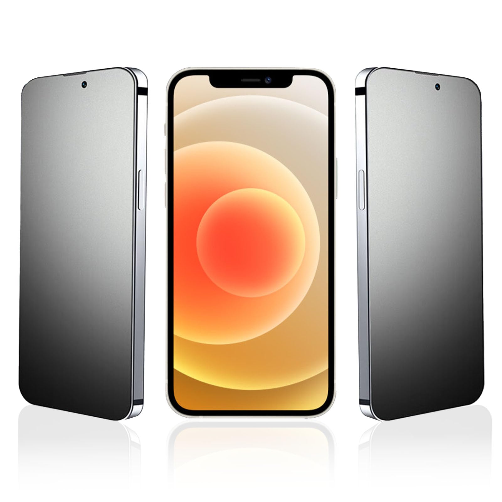 WINYU® 3PCS Matte Privacy Screen Protector for iPhone 12 Pro Max Anti Spy Tempered Glass 9H Anti-Glare Anti-Fingerprint Full Coverage Matte Protective Film for Apple 12 Pro Max,6.7"… — image 1