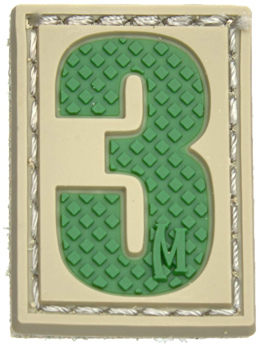 MAXPEDITION Number 3 Patch (Arid) 0.84" x 1.18"