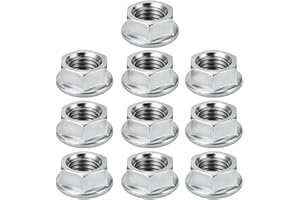 10-Pack Chainsaw Bar Nuts for Models CS-271T CS-310 CS-3510 CS352,Metal Guide Bar Fasteners Replacement Part V265000200 43301