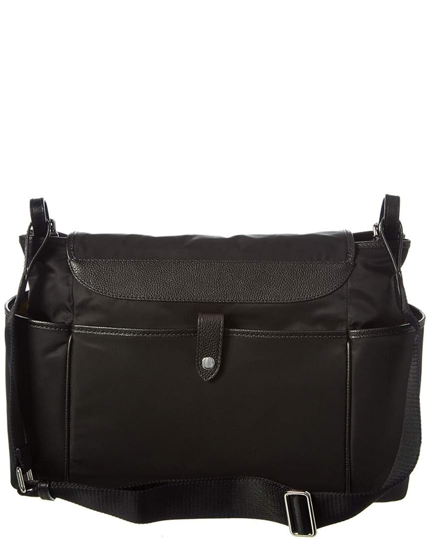 burberry diaper bag black