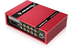 AINAVITO A80 DSP Amplifier Car Audio Digital Signal Processor,2- Channels Input,8-Channels Output,Support Manual/PC/APP/Controller/USB car Equalizer for Android car Radio (Non-OEM Radio) Plug and Play