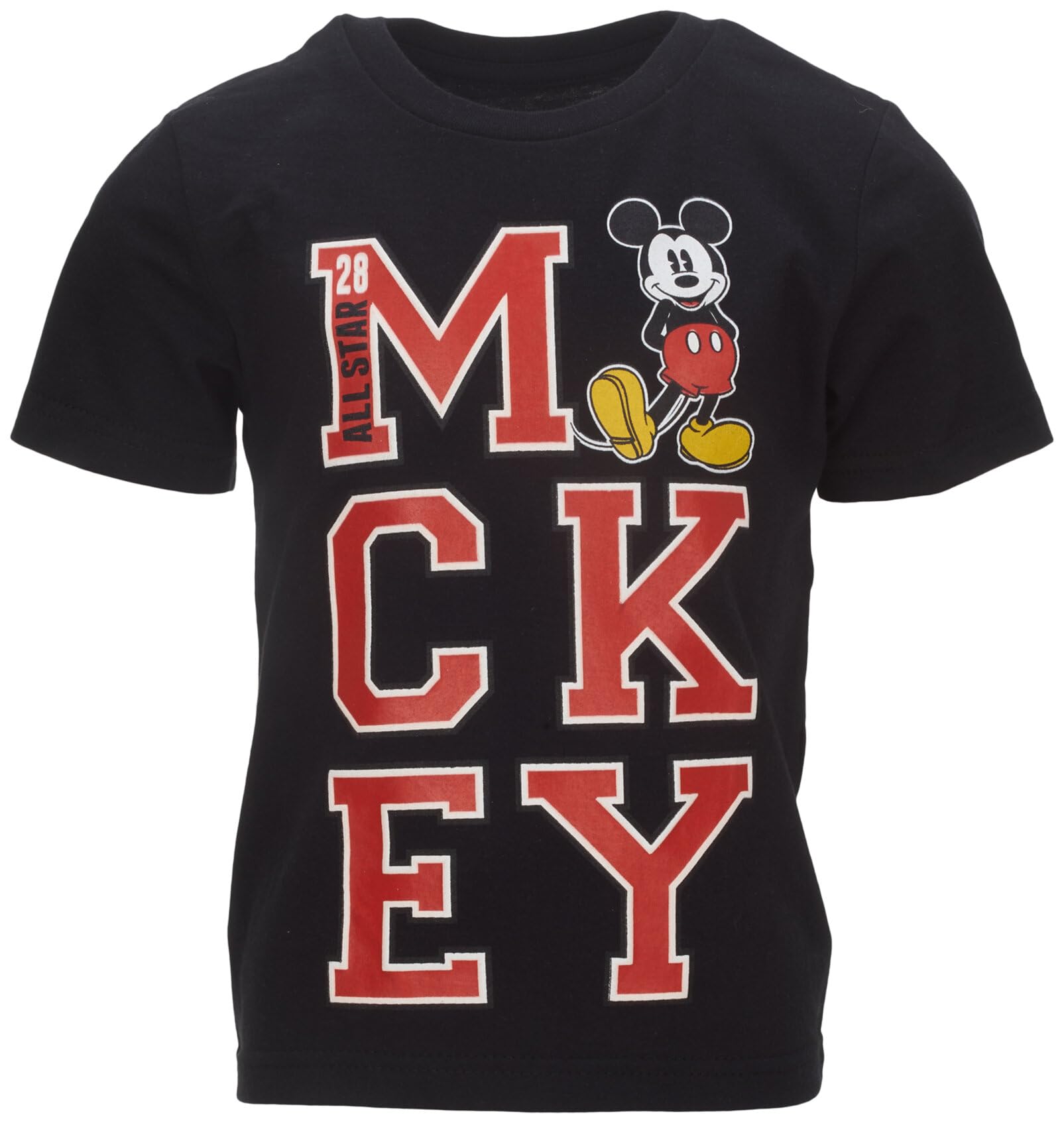 Disney Mickey Mouse 3 Pack T-Shirts Infant to Big Kid Sizes (18 Months - 18-20)