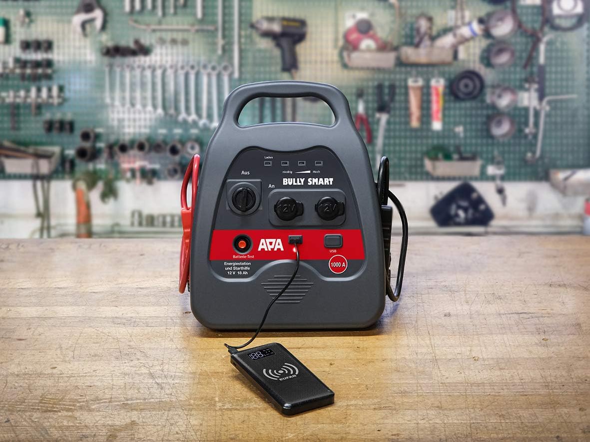 PA APA 16644 Power Pack Bully Smart with Jump Starter 1000 A, black - Image 4