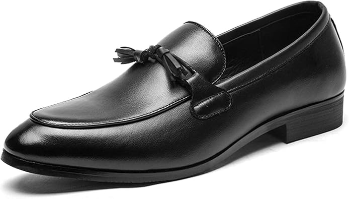 mens black dress shoes size 6