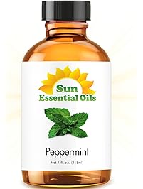Best Peppermint Oil (Large 4 Ounce) Best Essential Oil
