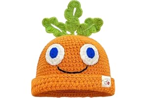 Funny Crochet Knitted Beanie Hats Cute Handmade Animal Hats Novelty Headwear Winter for Adults and Kids